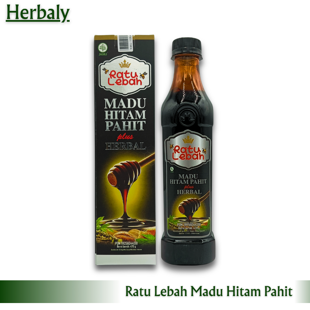Madu Hitam Pahit Ratu Lebah | Madu Ratu Lebah Asli | Madu Hitam Pahit Propolis