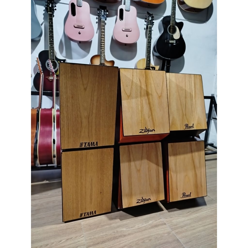 cajon ukuran besar double snare