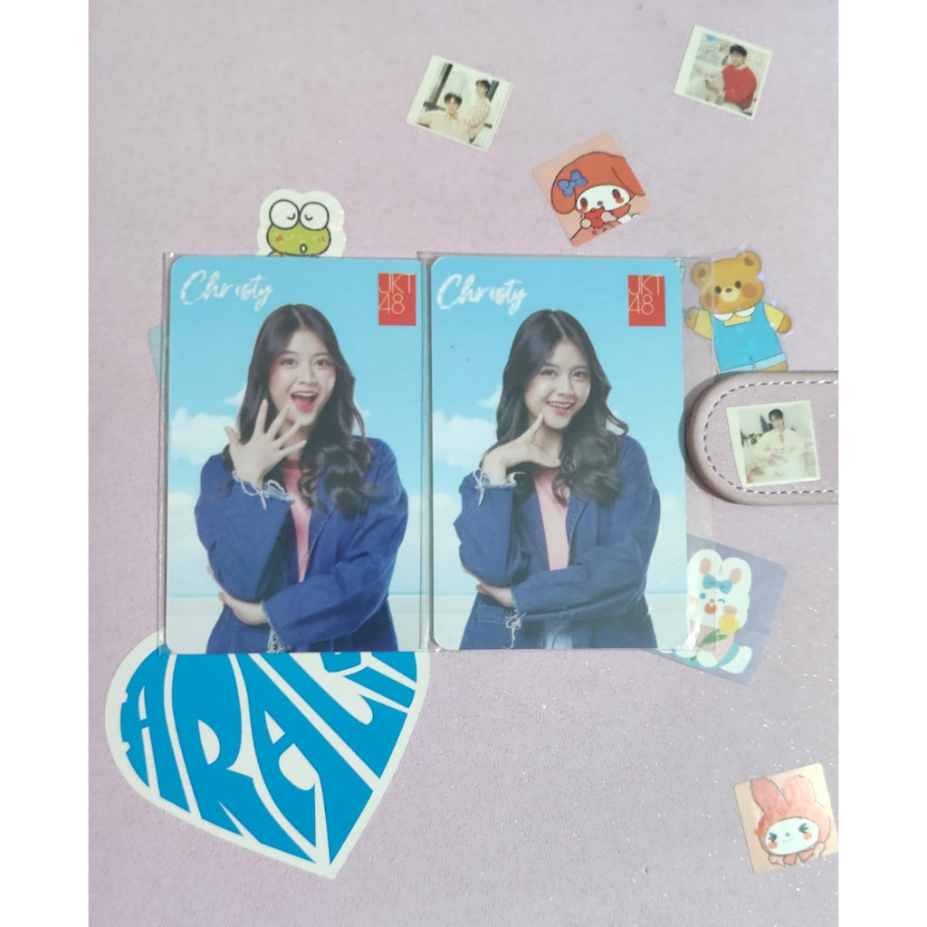 Photocard Christy JKT 48 - J Trust Bank