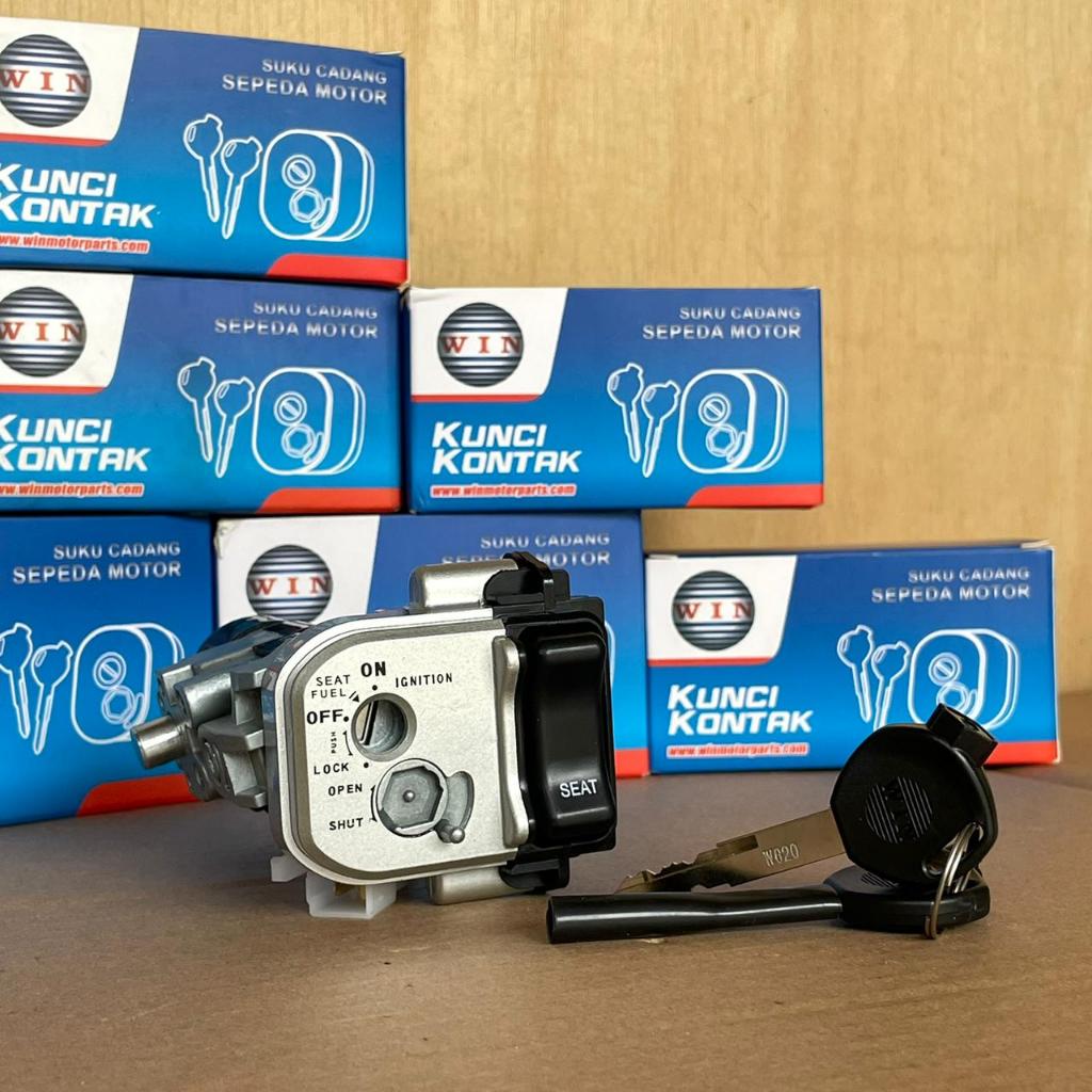 WIN KUNCI KONTAK SET HONDA VARIO TECHNO 110 KARBU KUALITAS PREMIUM