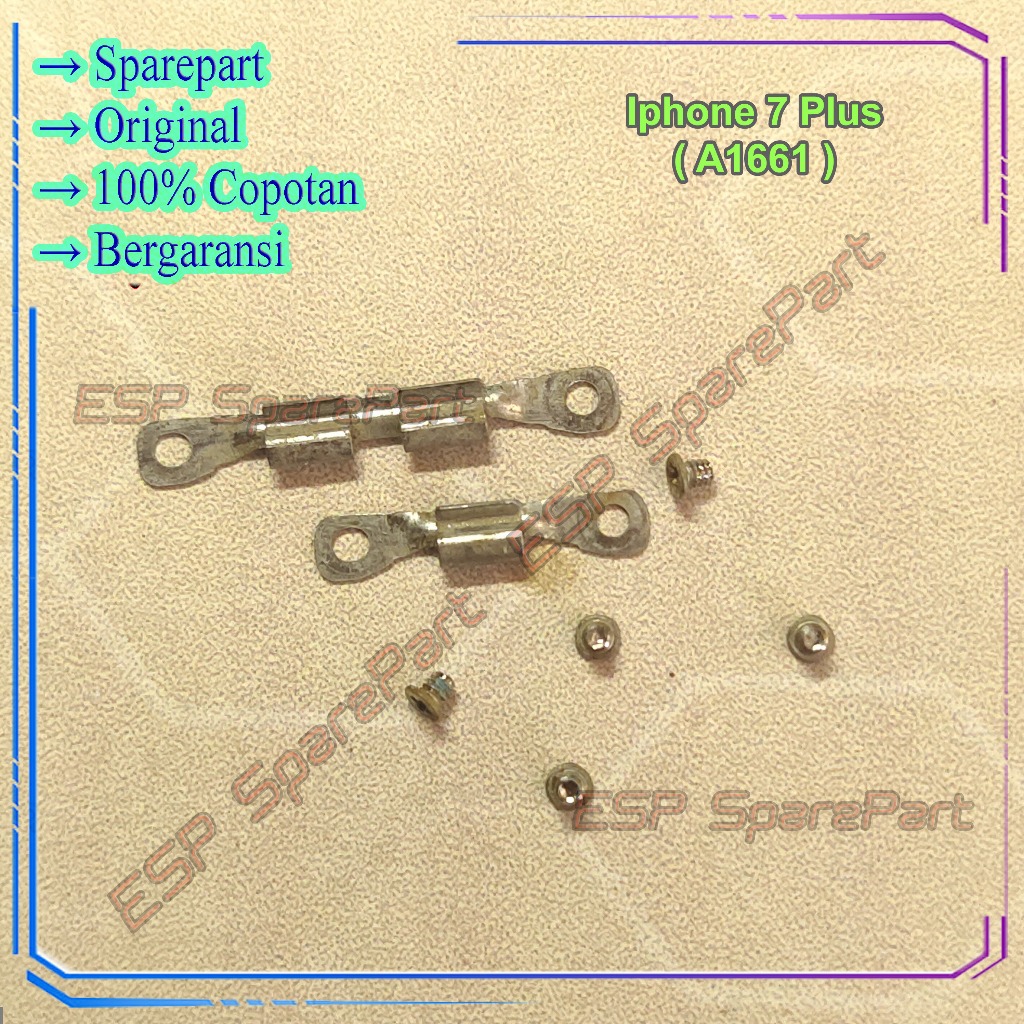 Kaleng Plat Iphone 7 Plus Penjepit Housing Copotan
