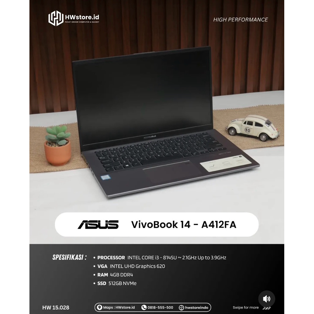ASUS VivoBook 14 - A412FA