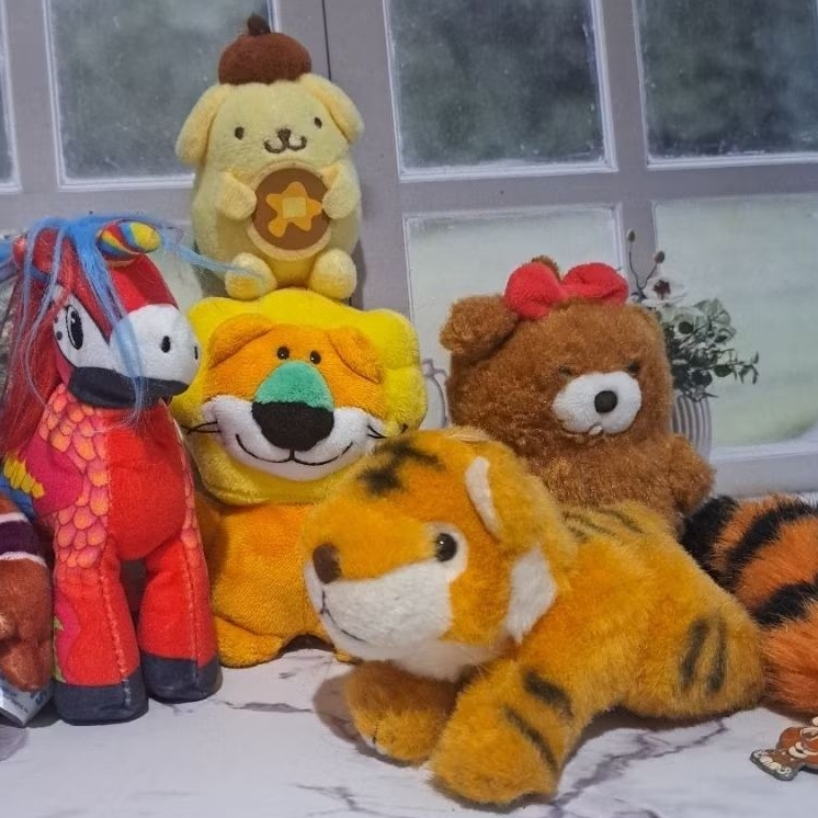 Plus/Nui Keychain Mascot | Mallard - Falls Guys | Polly - Pop Art Soft Unicorns | Lion - Tabekko Dou