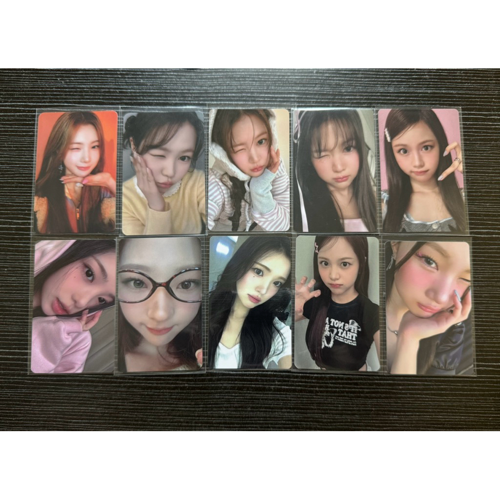 PHOTOCARD HEARTS2HEARTS FOCUS THE CHASE BENEFIT PC ALBUM H2H CARMEN JIWOO YUHA STELLA JUUN ANA IAN Y