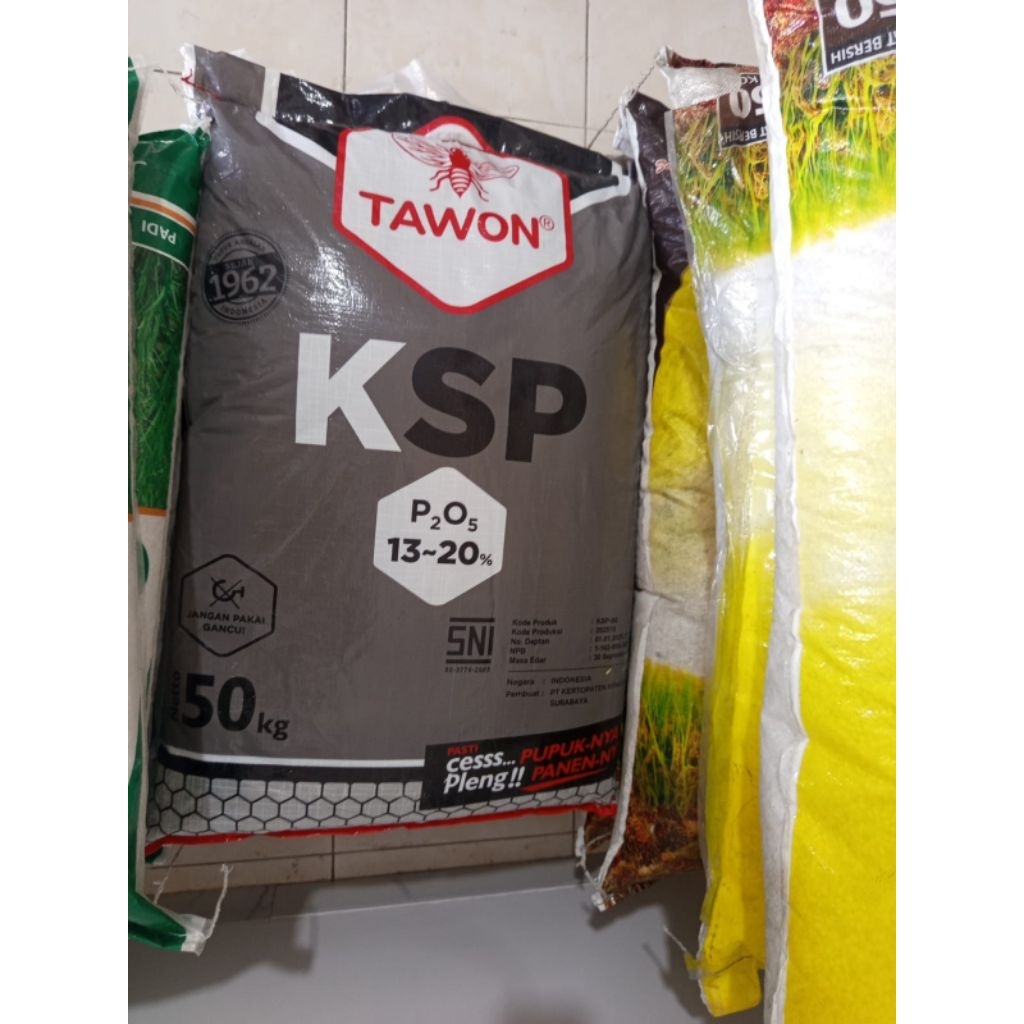 KSP Tawon 50kg Pupuk Pospat Pasti Asli Ori