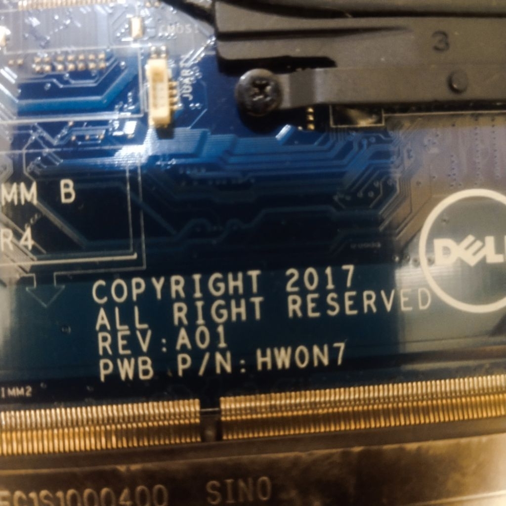Mainboard Dell E7480 Core i5 gen 6 normal tested