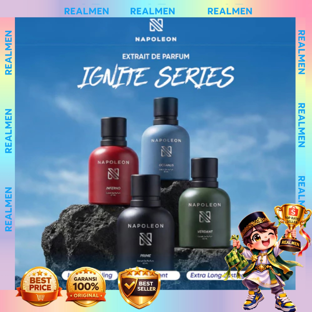NAPOLEON Parfum Pria Extrait De Parfum Ignite Series - REALMEN BEAUTY