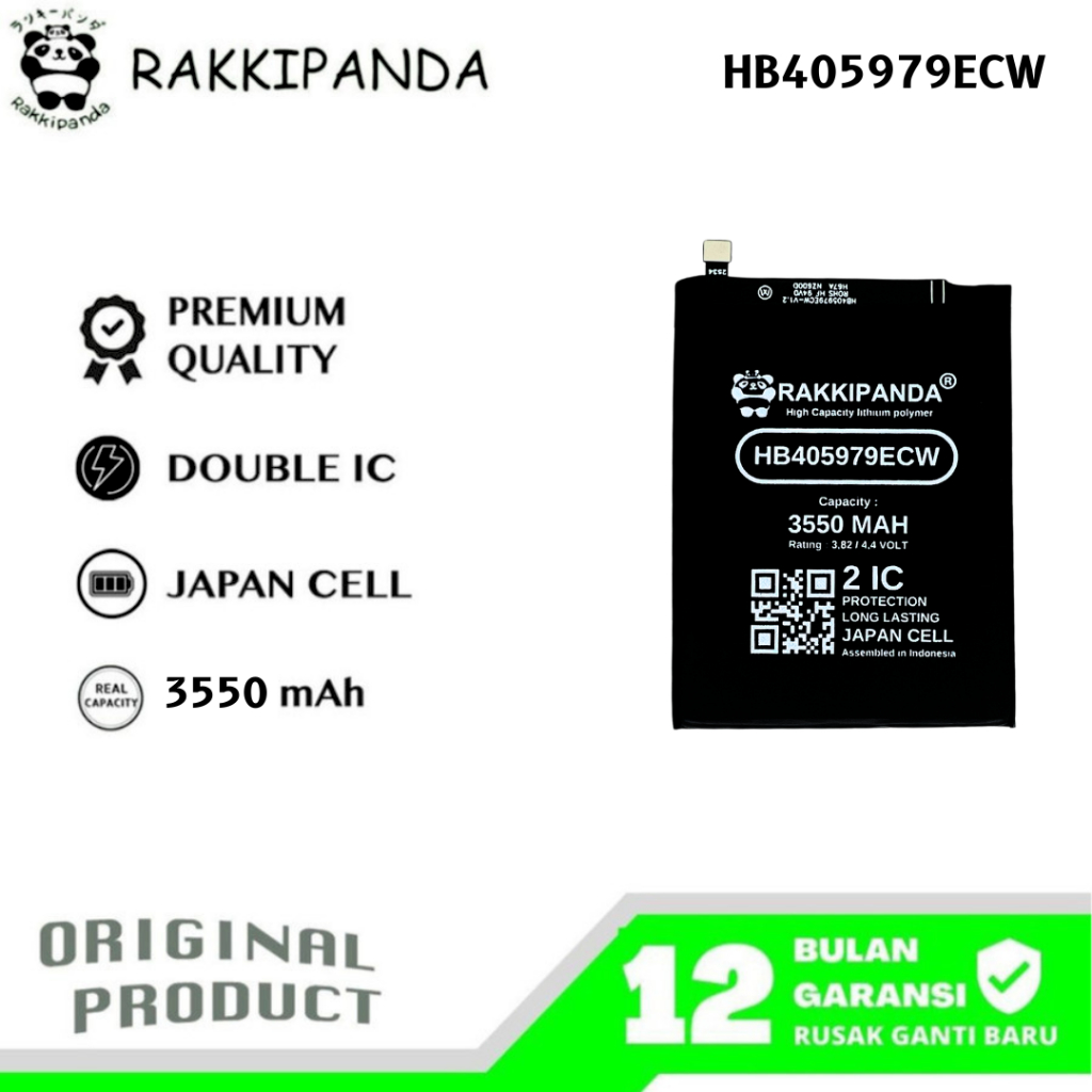 RakkiPanda - HB405979ECW Huawei Nova/Honor 6C/Honor 7S/Honor 7A/Honor 8A/Y5 2017/Y5 Prime 2018/Y6 20