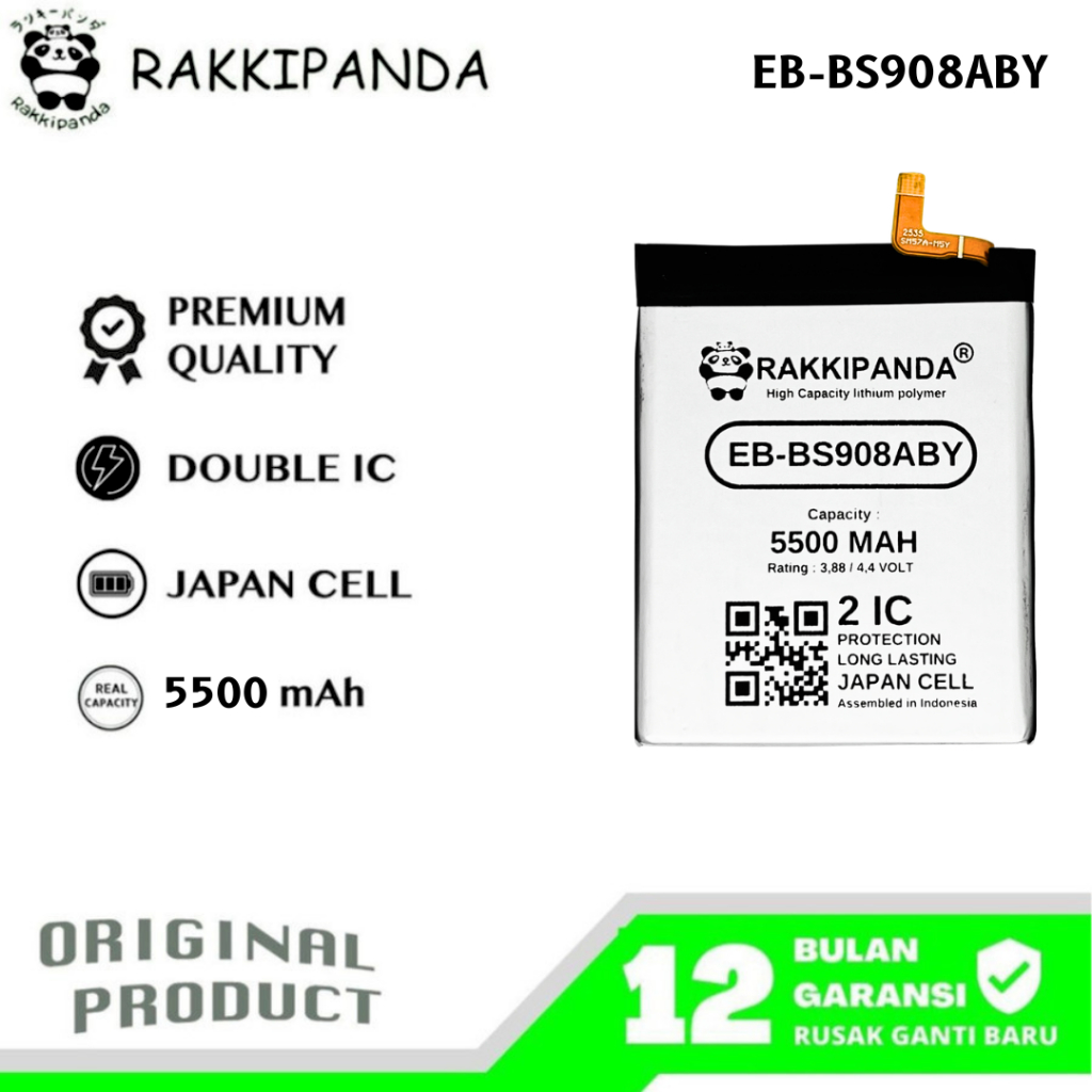 RakkiPanda - EB-BS908ABY Samsung S22 Ultra Batre Batrai Baterai
