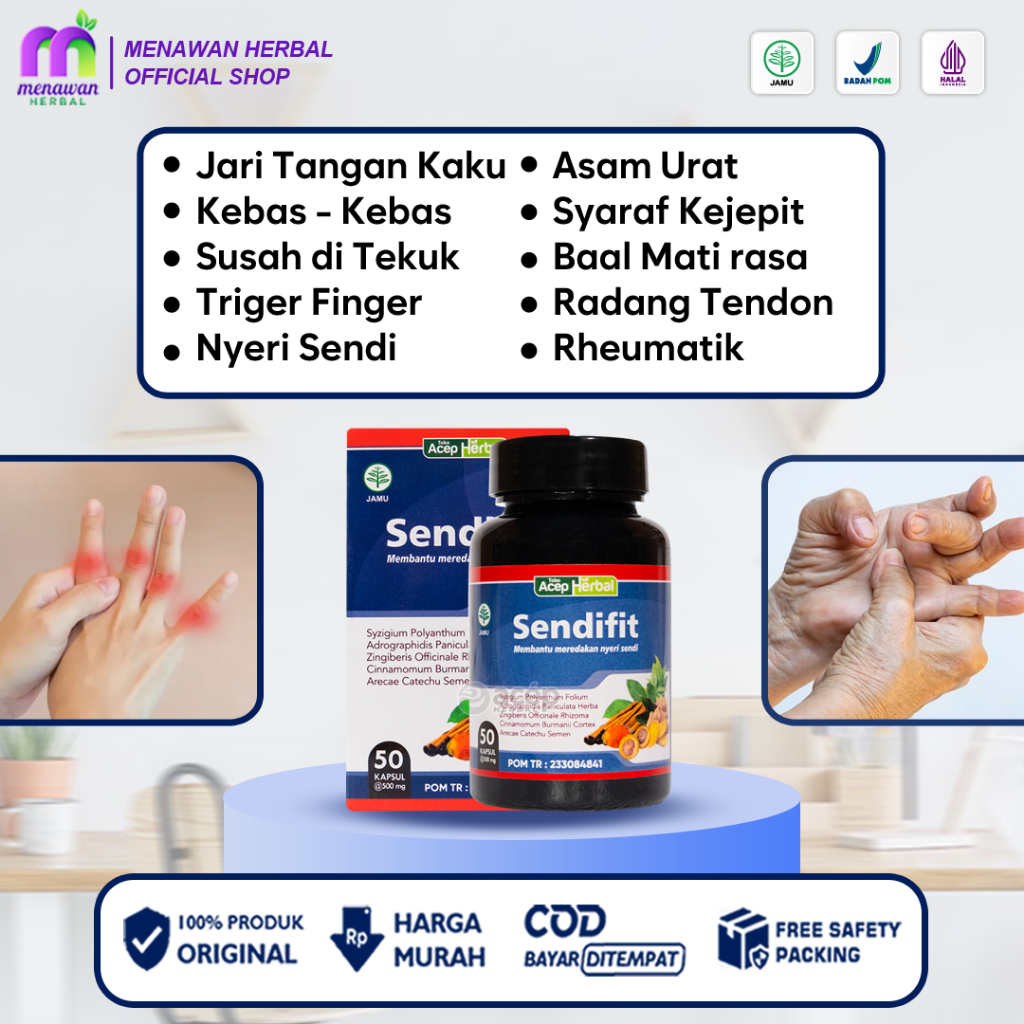 Obat jari tangan kaku, jari tangan tidak bisa ditekuk, sakit dan kaku di persendian jari, trigger fi