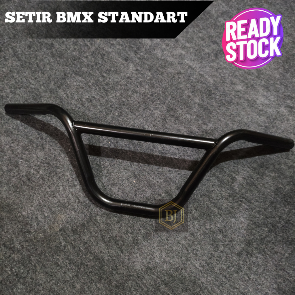 SETIR STANG SEPEDA BMX / SETIR SEPEDA ANAK BMX / SETIR BMX HITAM POLOS DAN MODEL M