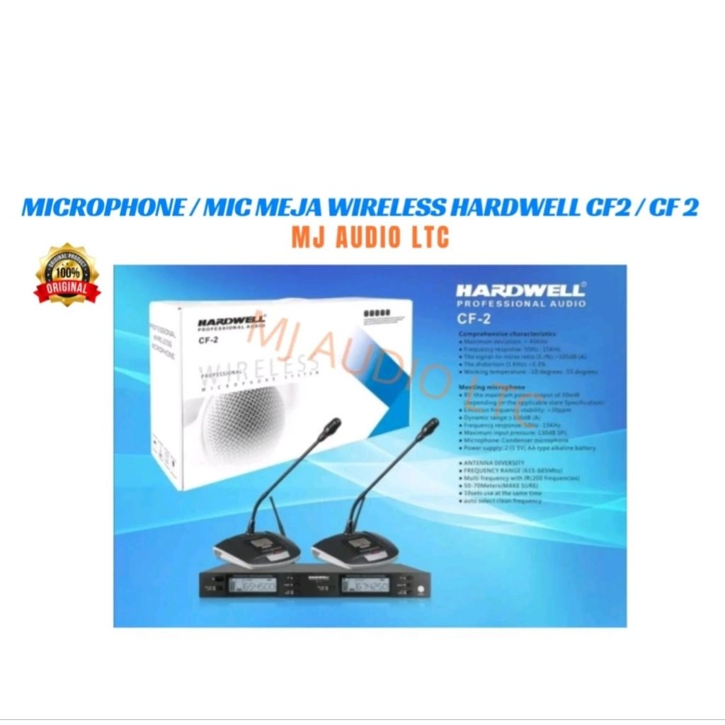 MICROPHONE / MIC MEJA WERLESS HARDWELL CF 2