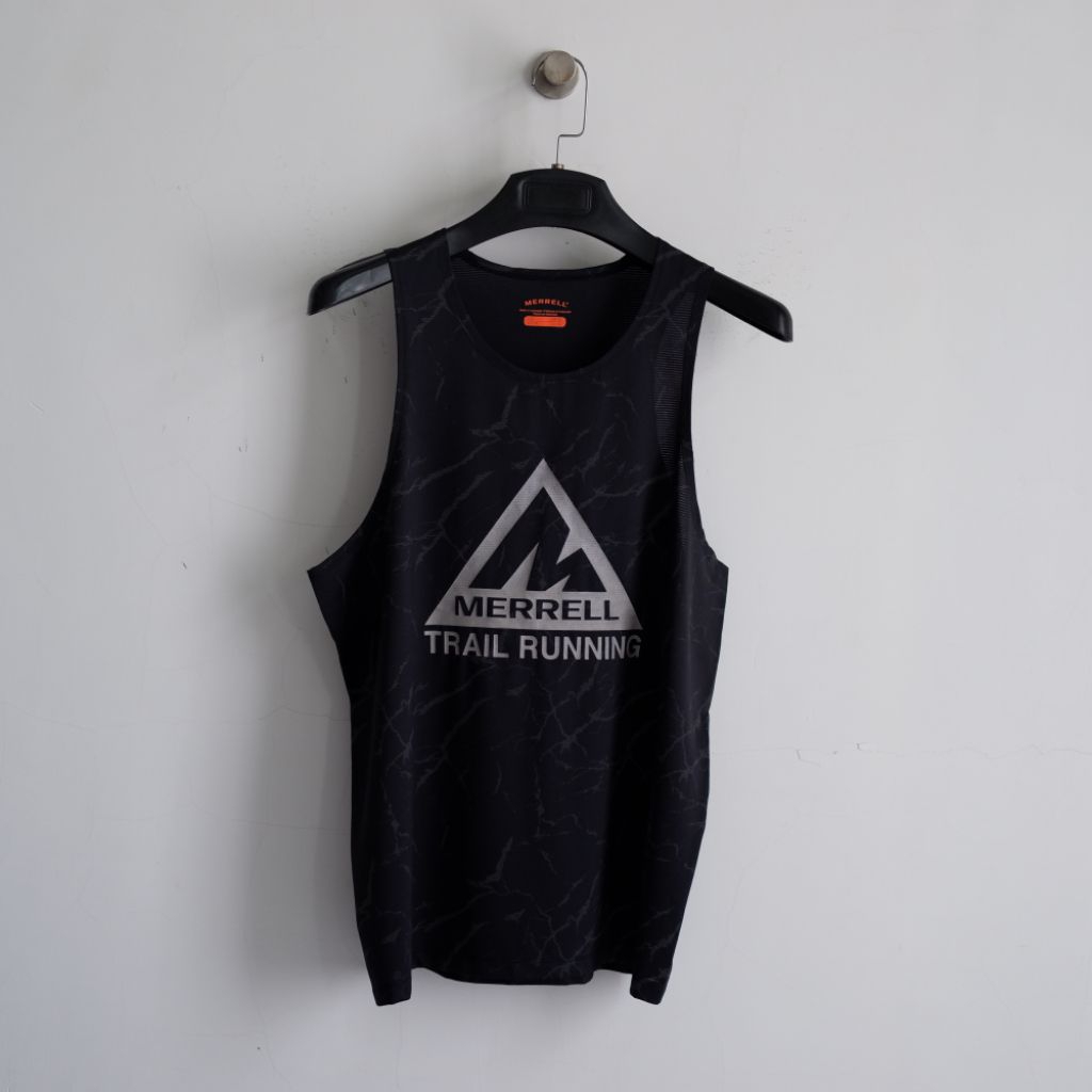 Kaos Olahraga Lari Pria Merrell Men Singlet Tanktop