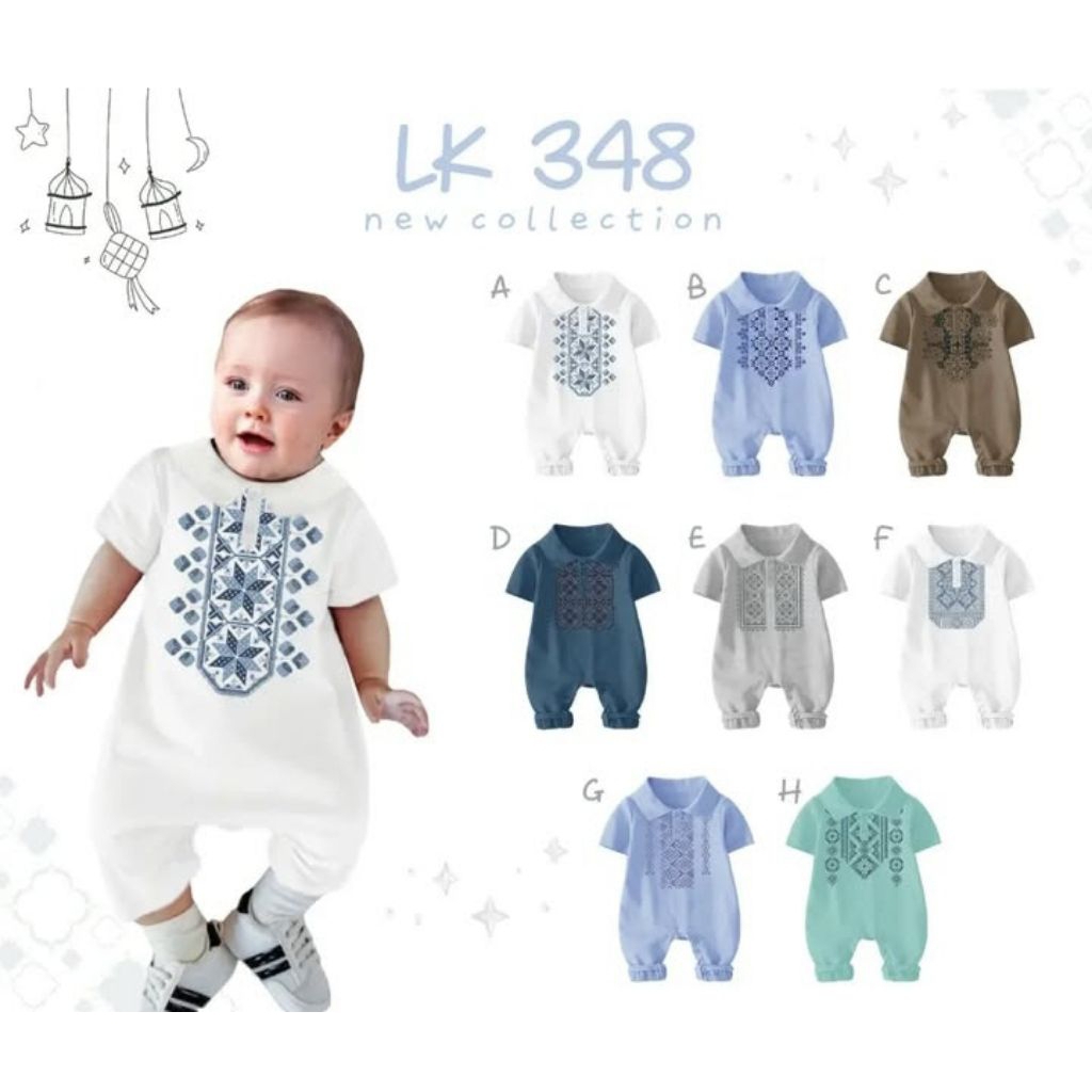 Jumper Koko Bayi Import Jumpsuit Bayi Muslim Laki Laki