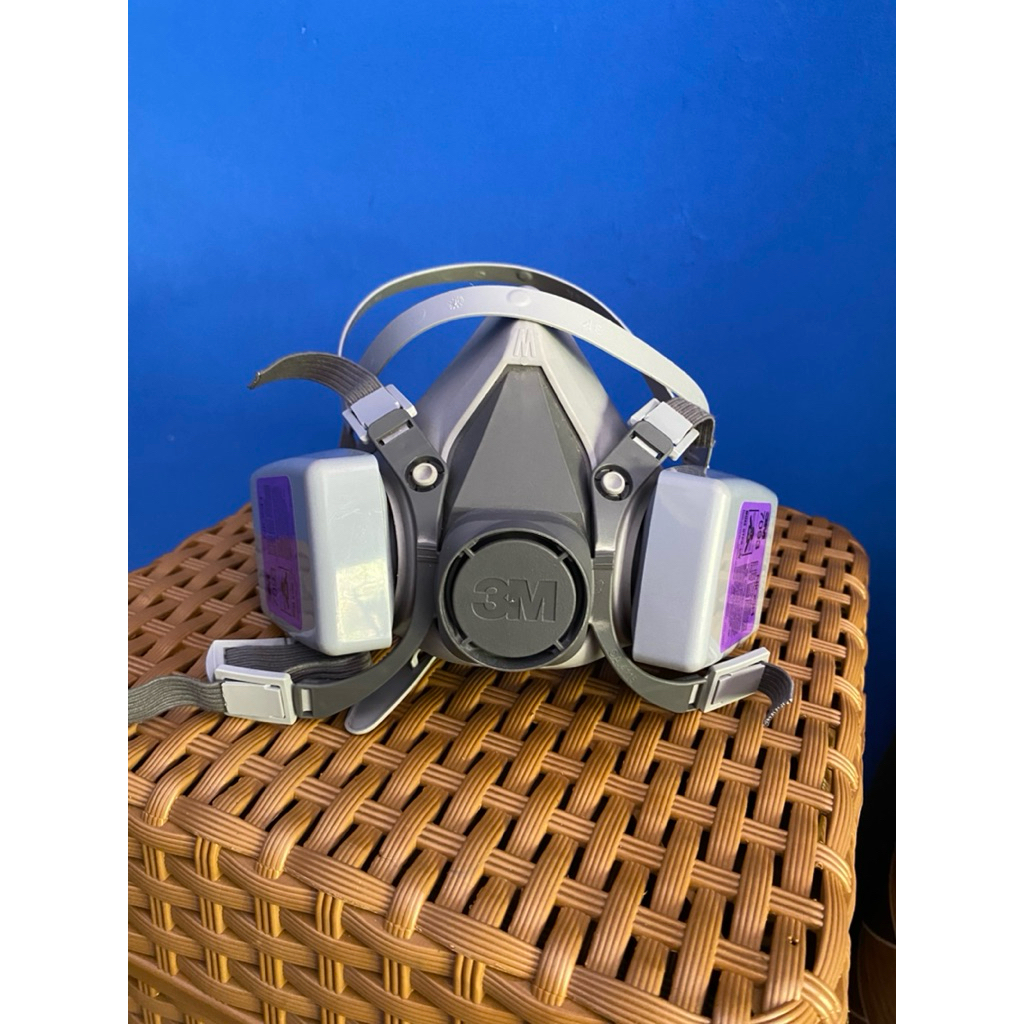 Masker Respirator 3M 6200+7093 Half Facepiece Respirator Half Gas Mask