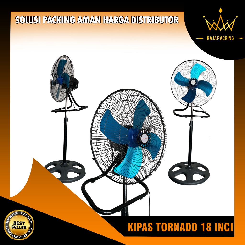 Kipas Angin Tornado YASAKA 18 Inch 3in1 – Multifungsi Angin Super Besar