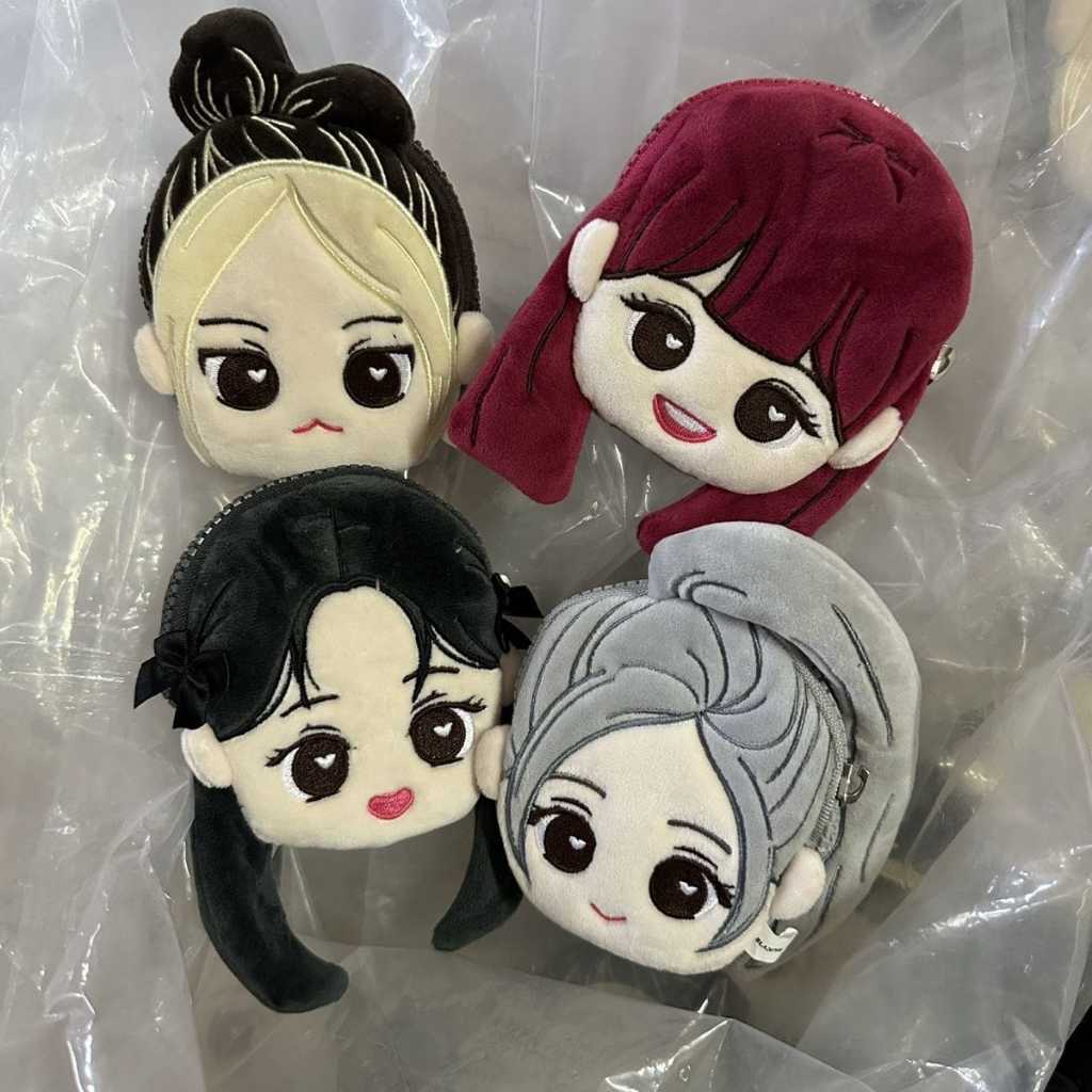 [PO] Blackpink MD Cute Plush Coin Purse Dompet Pouch Koin Make Up