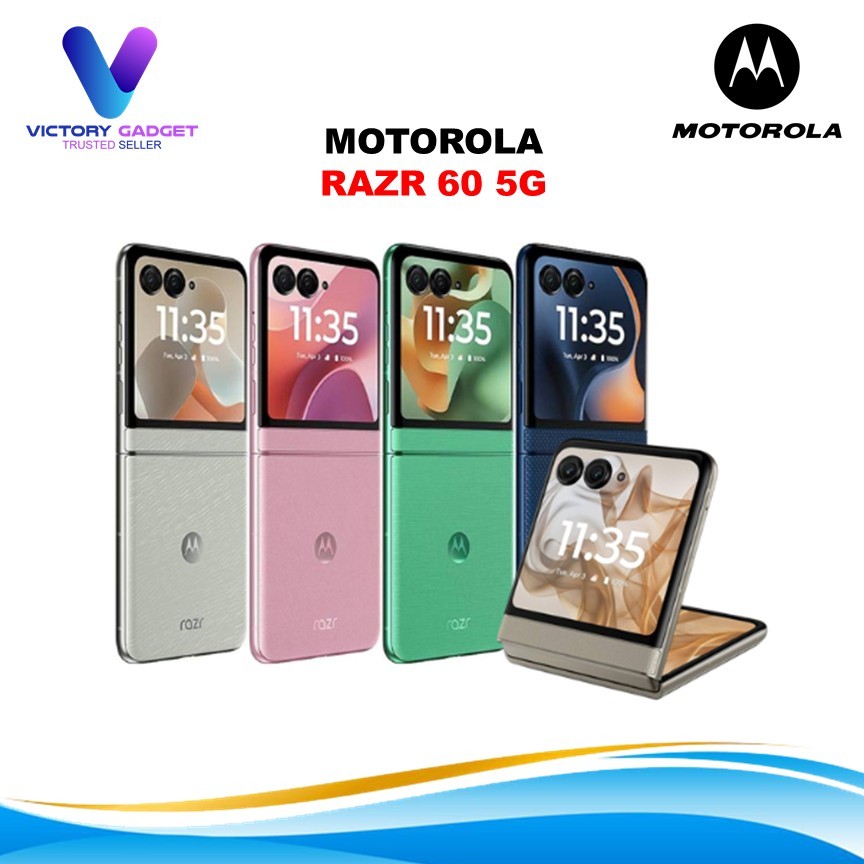 MOTOROLA RAZR 60 5G 8GB 256GB NEW Garansi Resmi