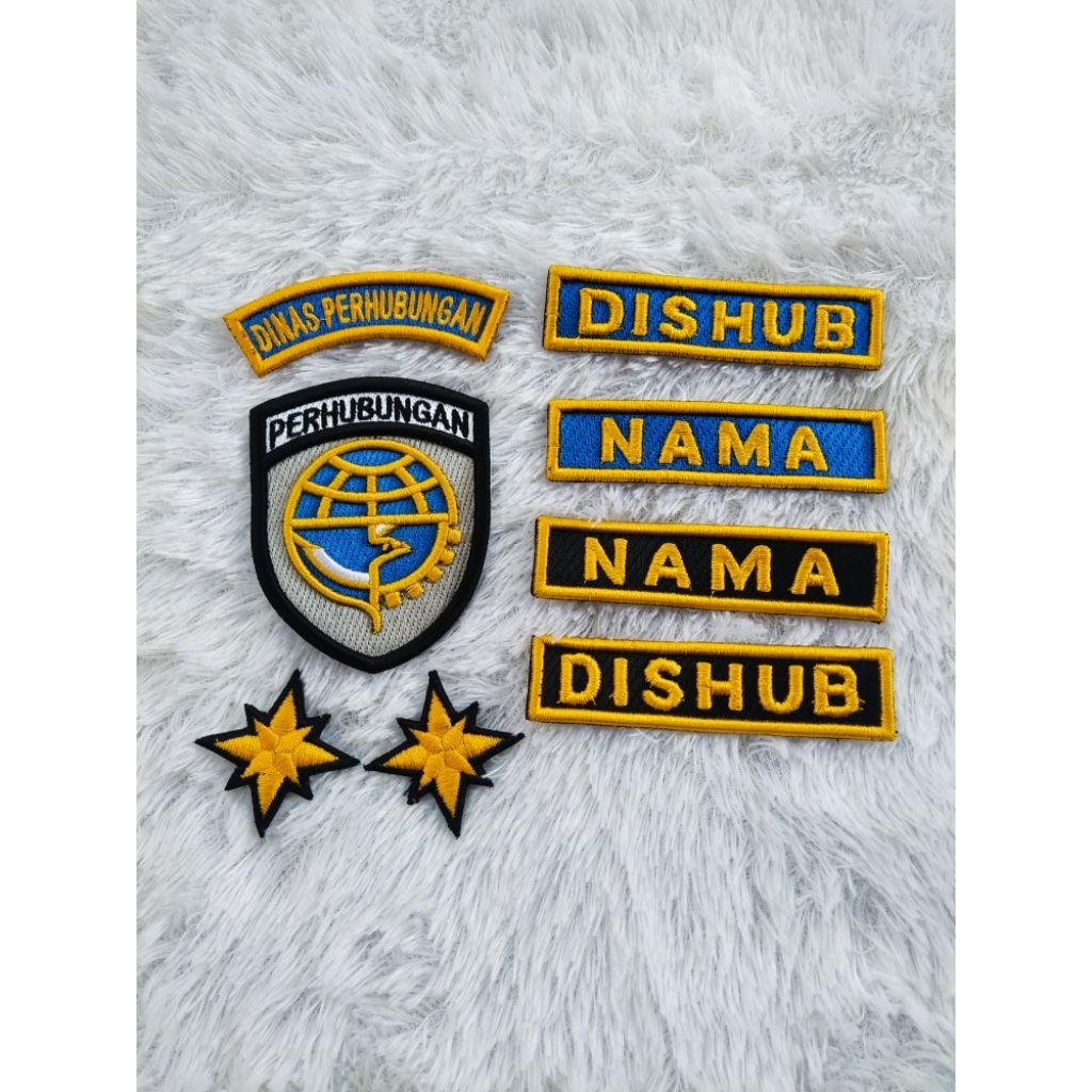 LOGO DISHUB BORDIR TIMBUL