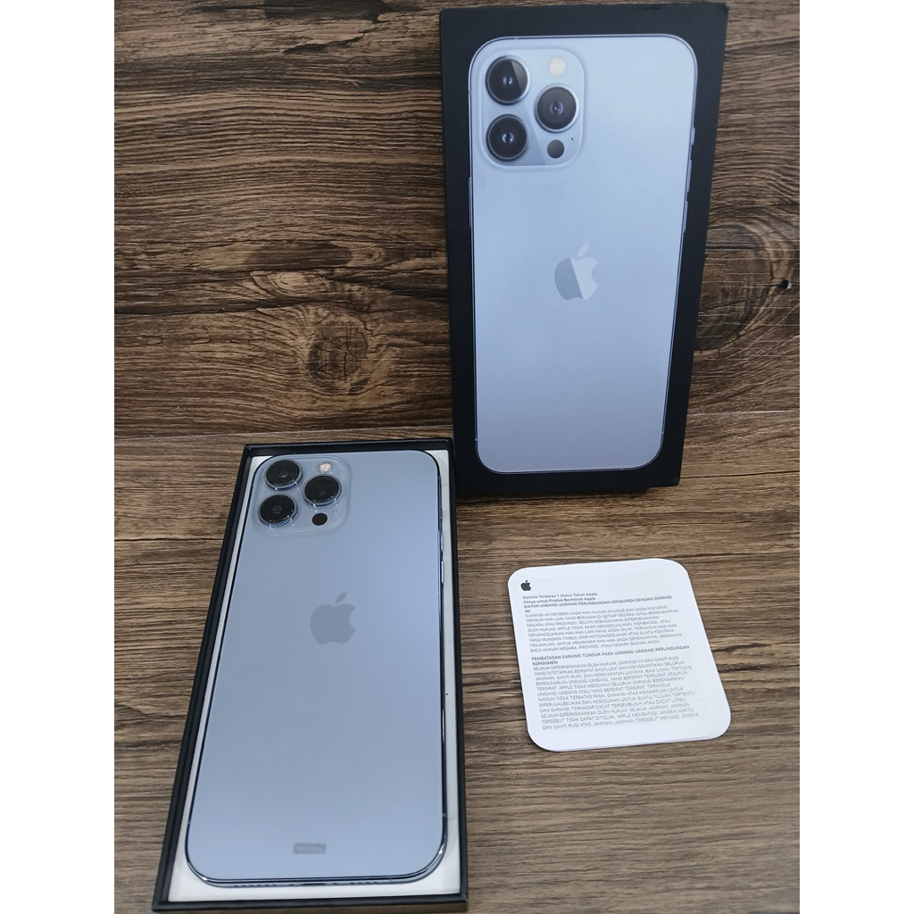 iPhone 13 Pro Max 512 gb ex iBox resmi second mulus