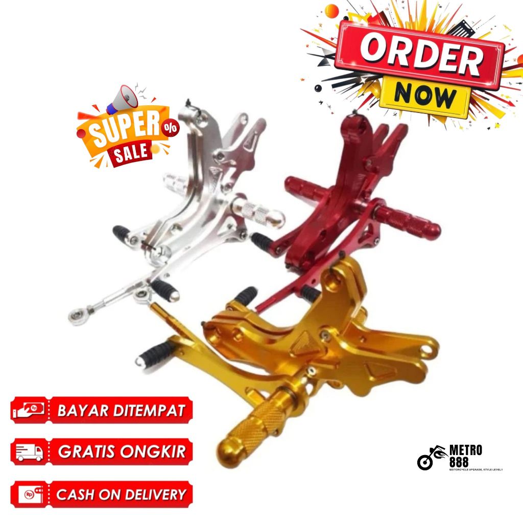 Underbone Footstep Fast Bikes Jupiter Mx New - Mx King - Mx Old Full Cnc