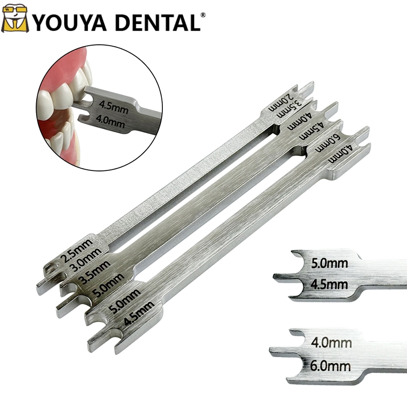 Dental bracket height gauge alat pengukur posisi bracket behel