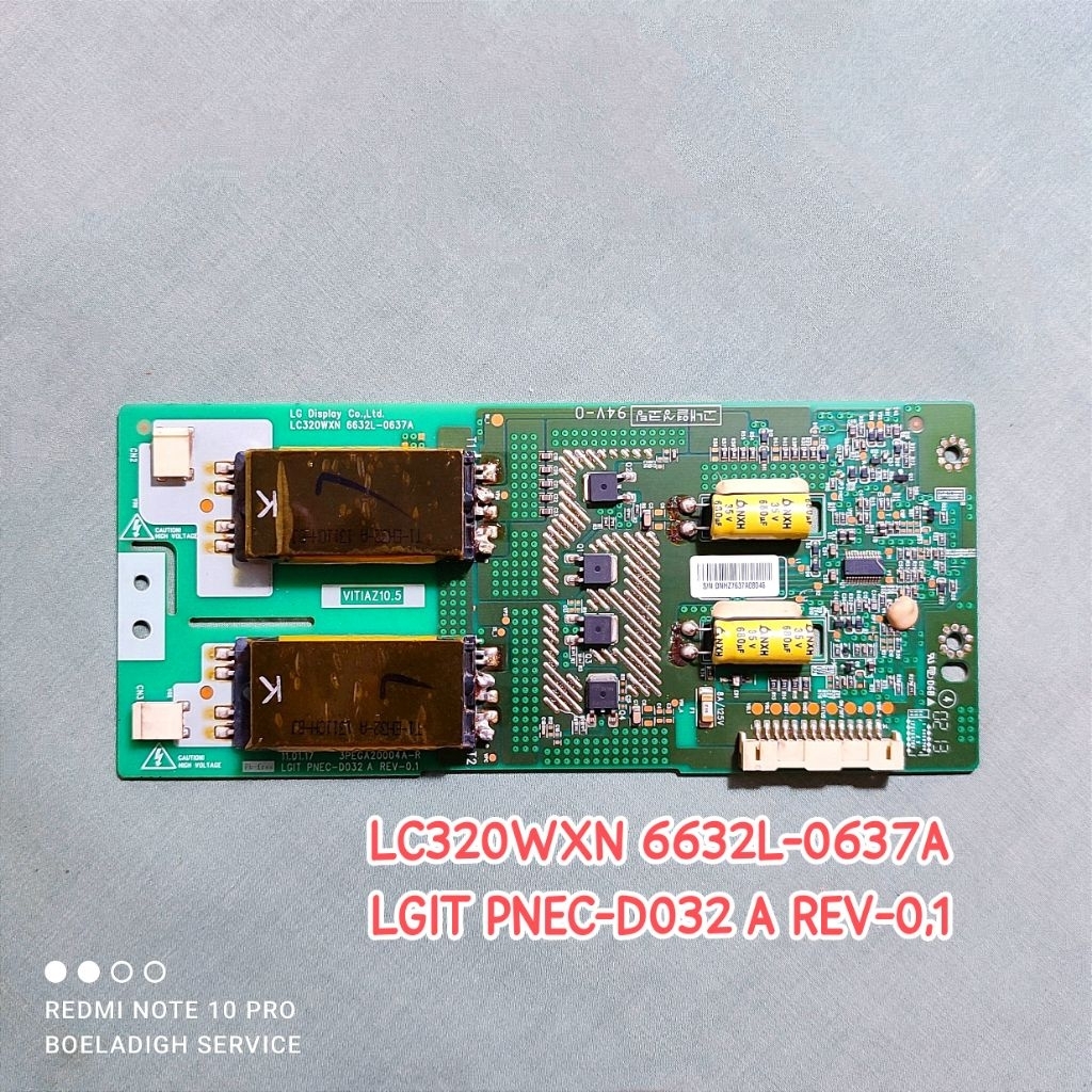Inverter Backlight Ballast CCFL TV LG 32LK311 32LK310 32LK313 32LK330 32CS460 32CS410 32CS412 LC320W