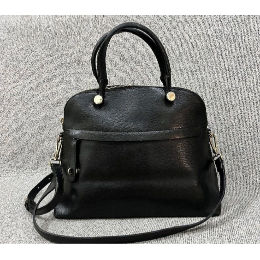Tas Furla auth hitam bag