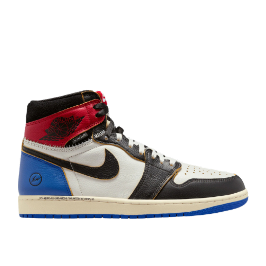 Air Jordan 1 Retro High OG SP Fragment x Union LA Varsity Red Sport Royal
