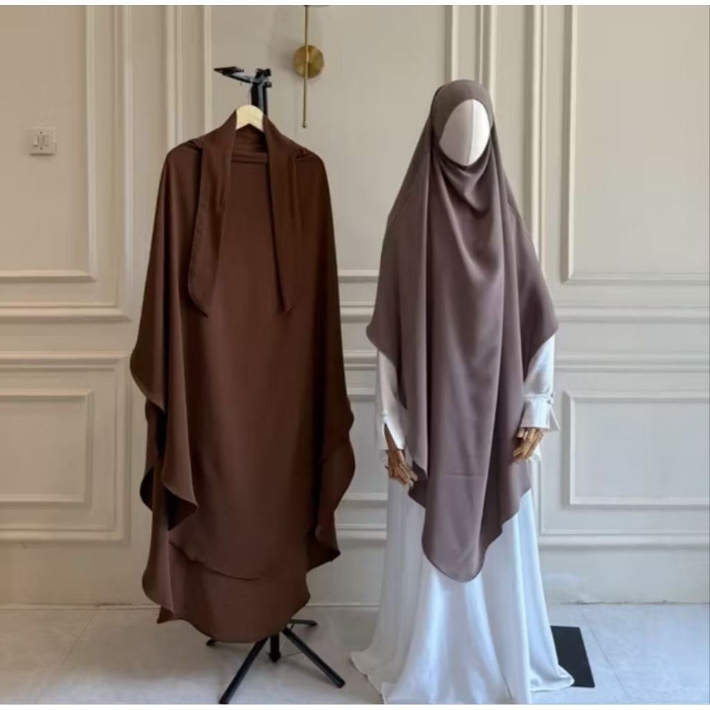 Preloved French Khimar Farah By Tsurayya (Like New)