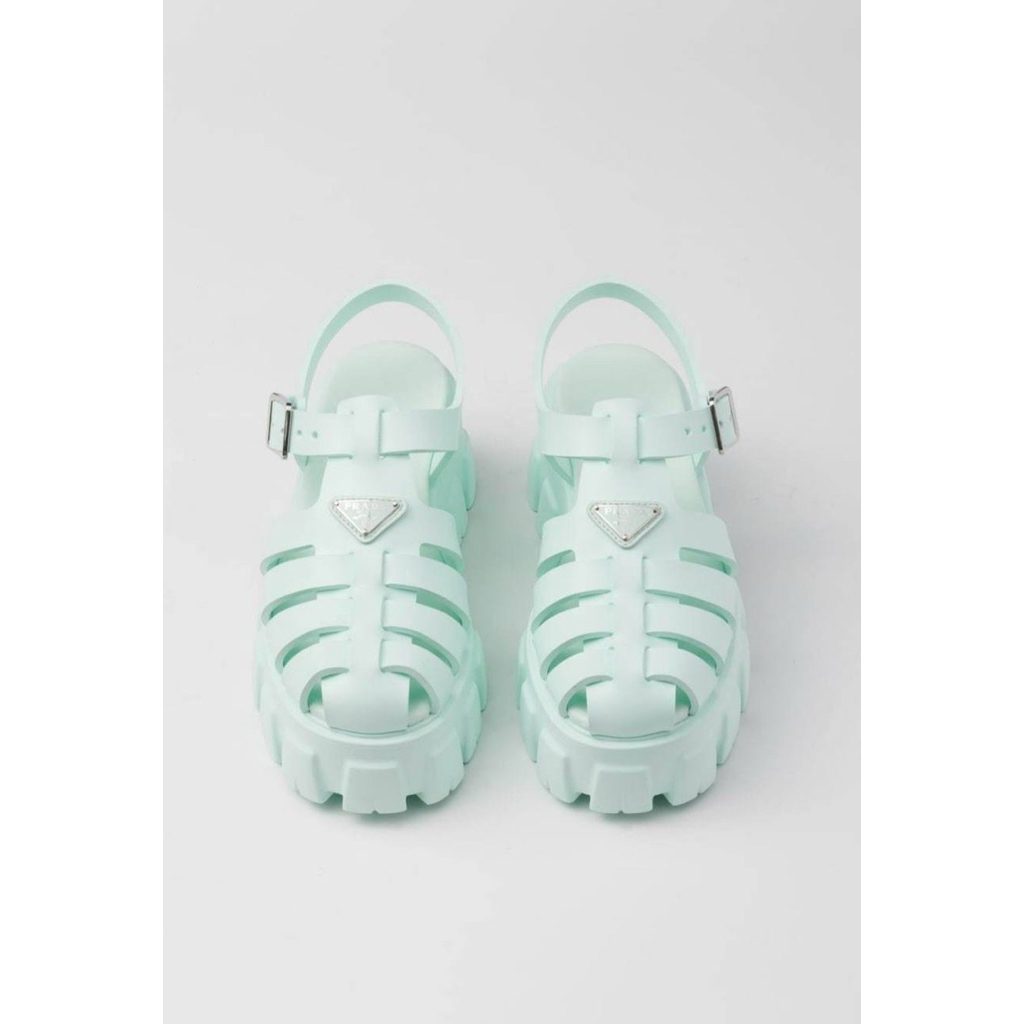 Prada Monolith Sandal Rubber Original