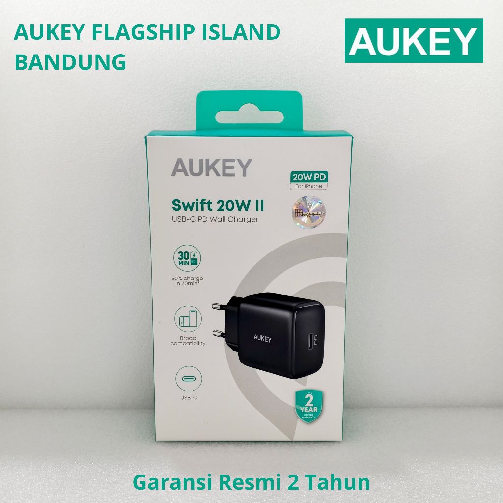AUKEY Charger Port USB C 20W PA-R1-BK