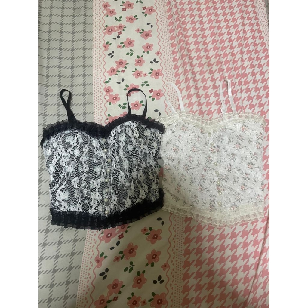 (preloved) floral tanktop