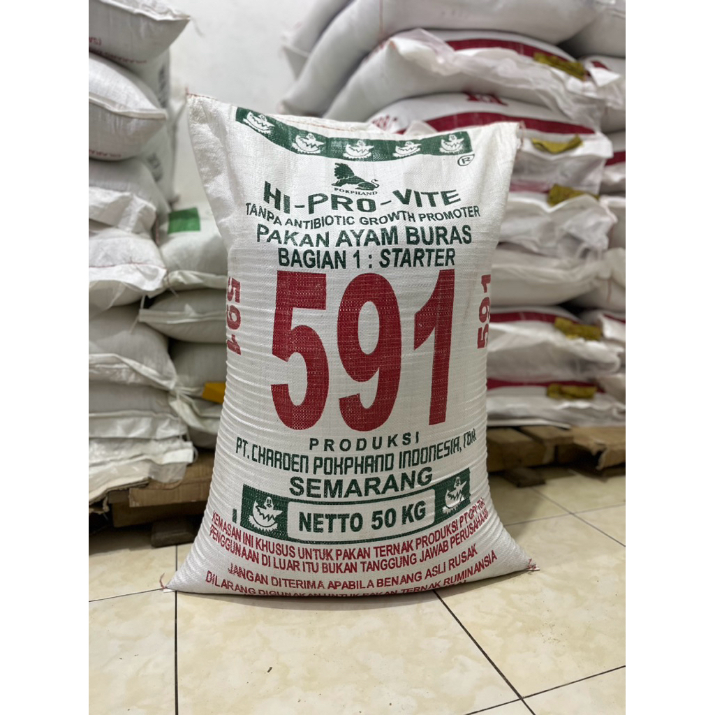 A591 REPACK 1KG | Pakan A591 Anak Ayam Bangkok Pokphand – Pakan Starter Ayam Aduan Berkualitas