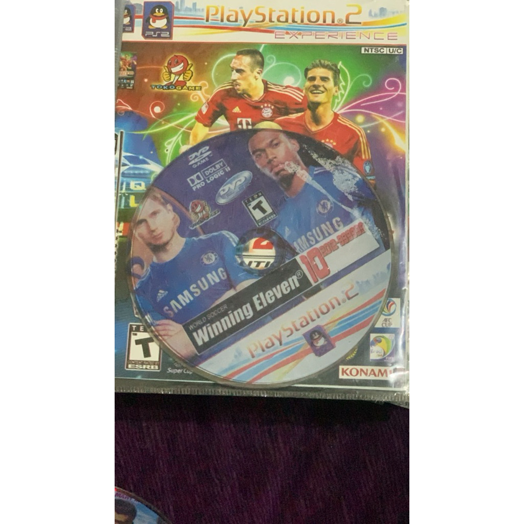 Kaset PS2 Baru Kopian Pabrik Winning Eleven 10 2012 999999