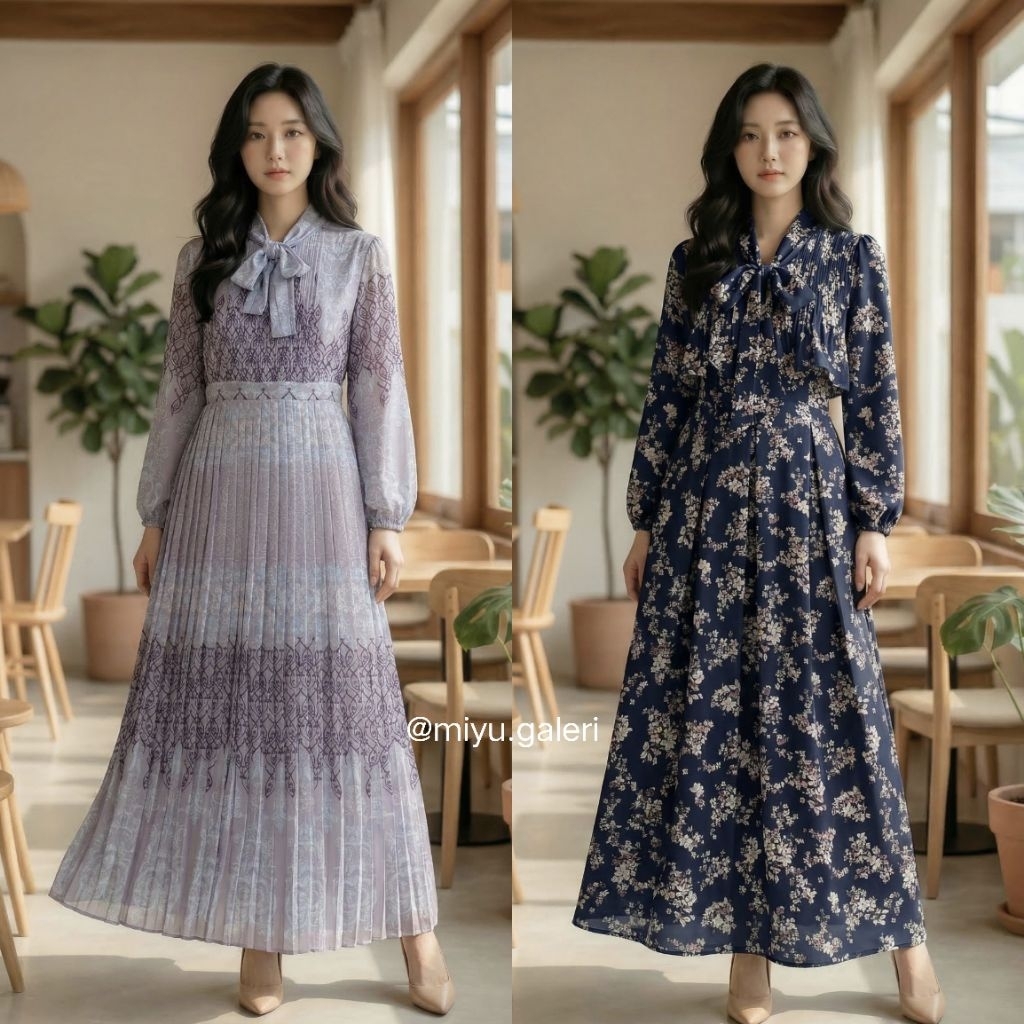 Korean Dress Plisket Gamis Ceruty Premium Import Terbaru Gamis Plisket Ceruty Wolfis Ceruti Korea Ba