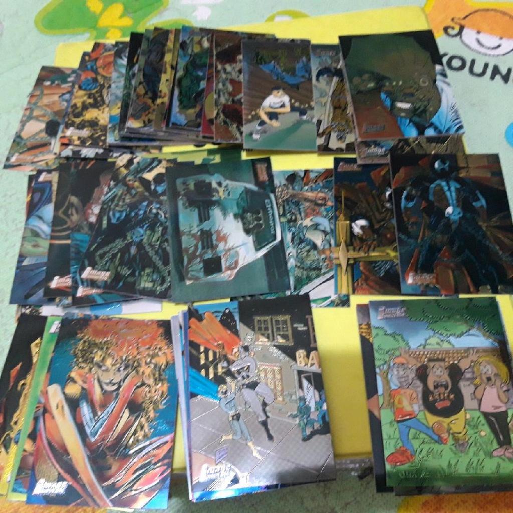 topps chronium image universe set 90kartu spawn dll