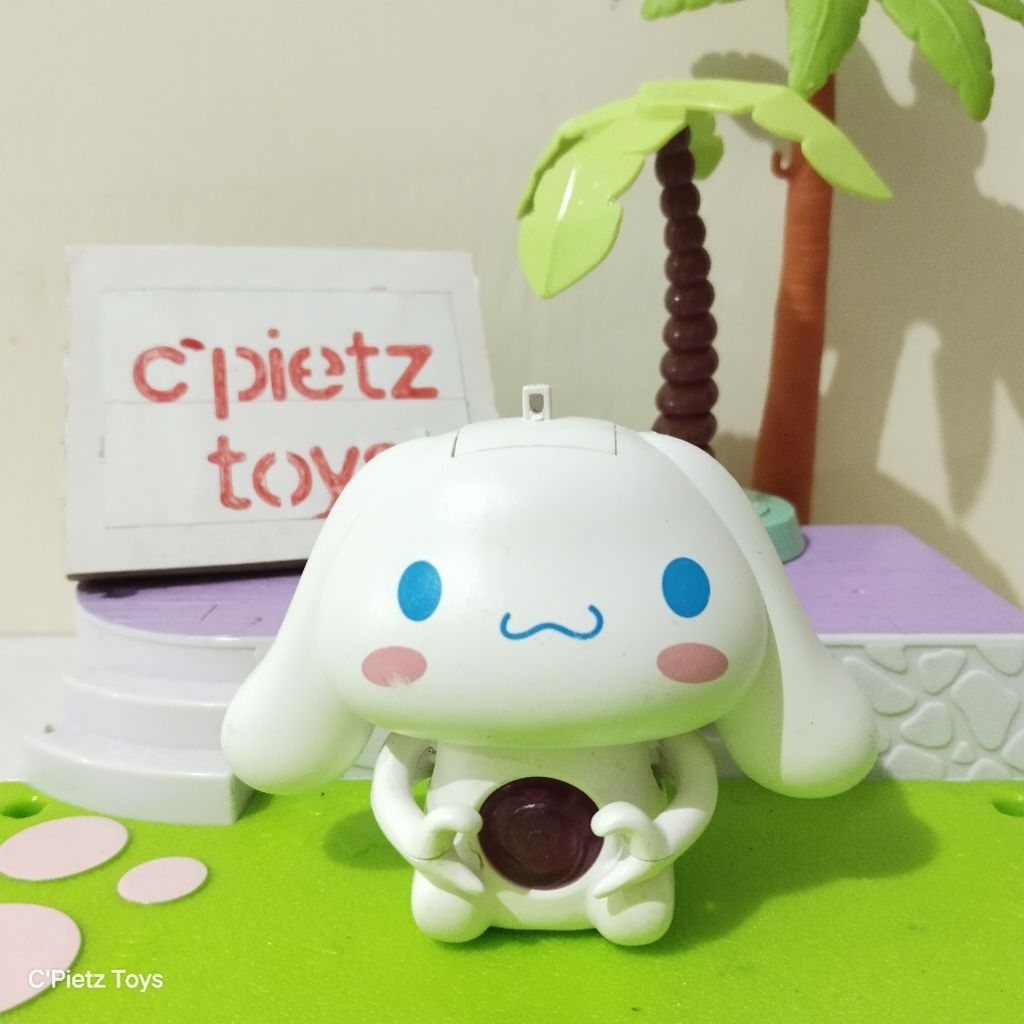 Mainan Cinnamoroll Heart Sign with Sound I Love You Cinnamoroll Series (Off) (Second/Preloved)