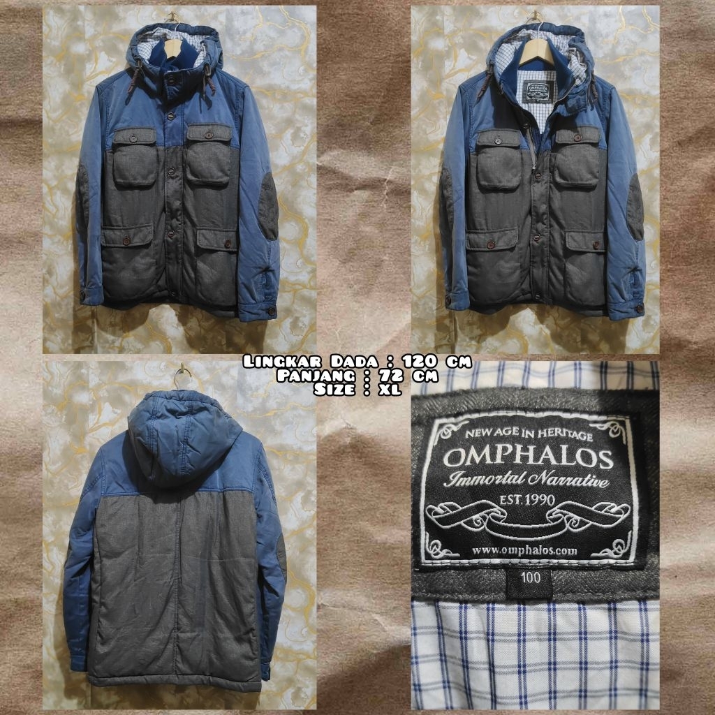 Jaket Parka Second Original.