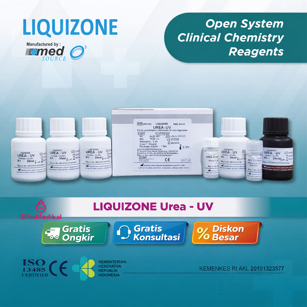 Reagen Kimia Ureum – Kit Reagen Ureum Liquizone (AKL 20101812876)