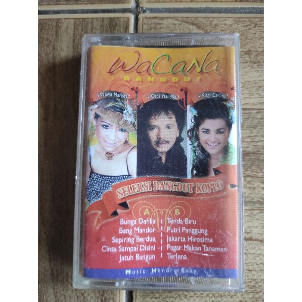 kaset pita WACANA dangdut "seleksi dangdut koplo"