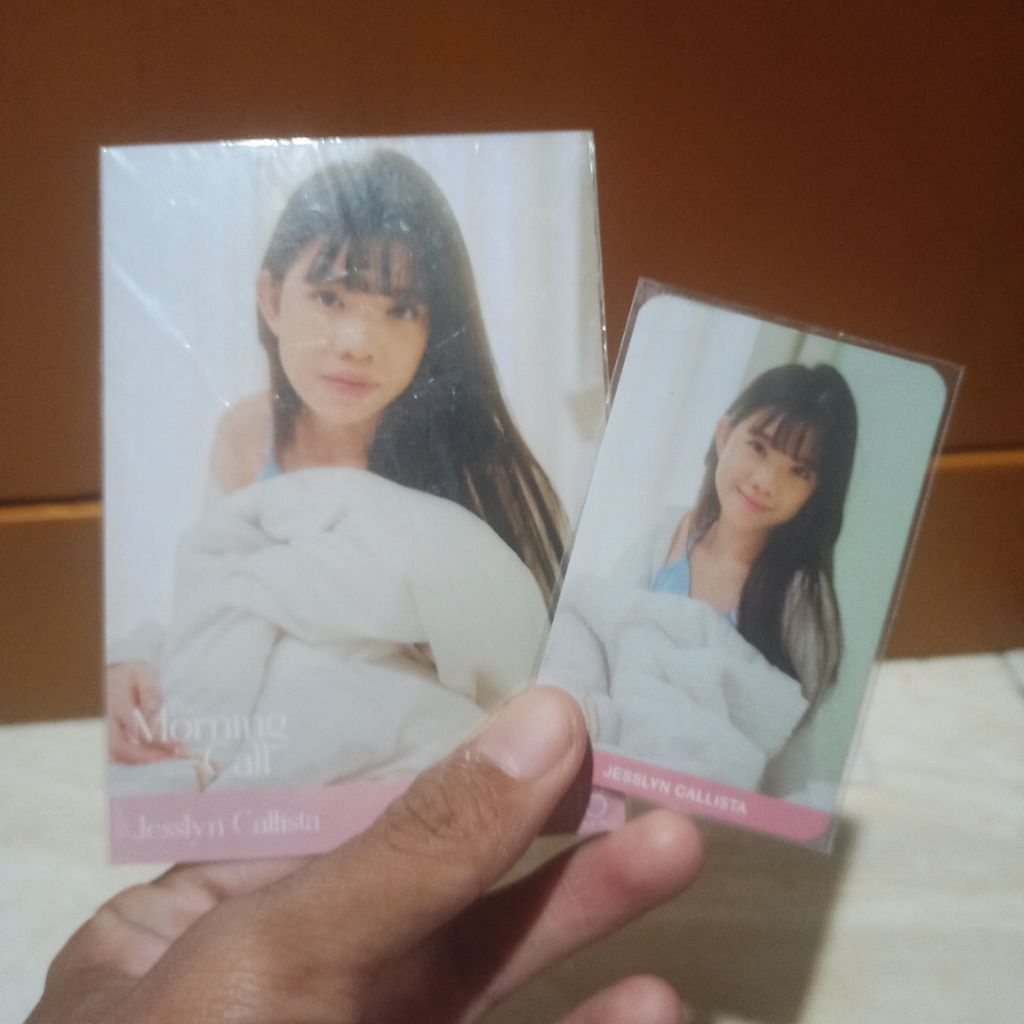 Photopack & Photocard Jesslyn - JKT48 Kalender "MORNING CALL" 2023