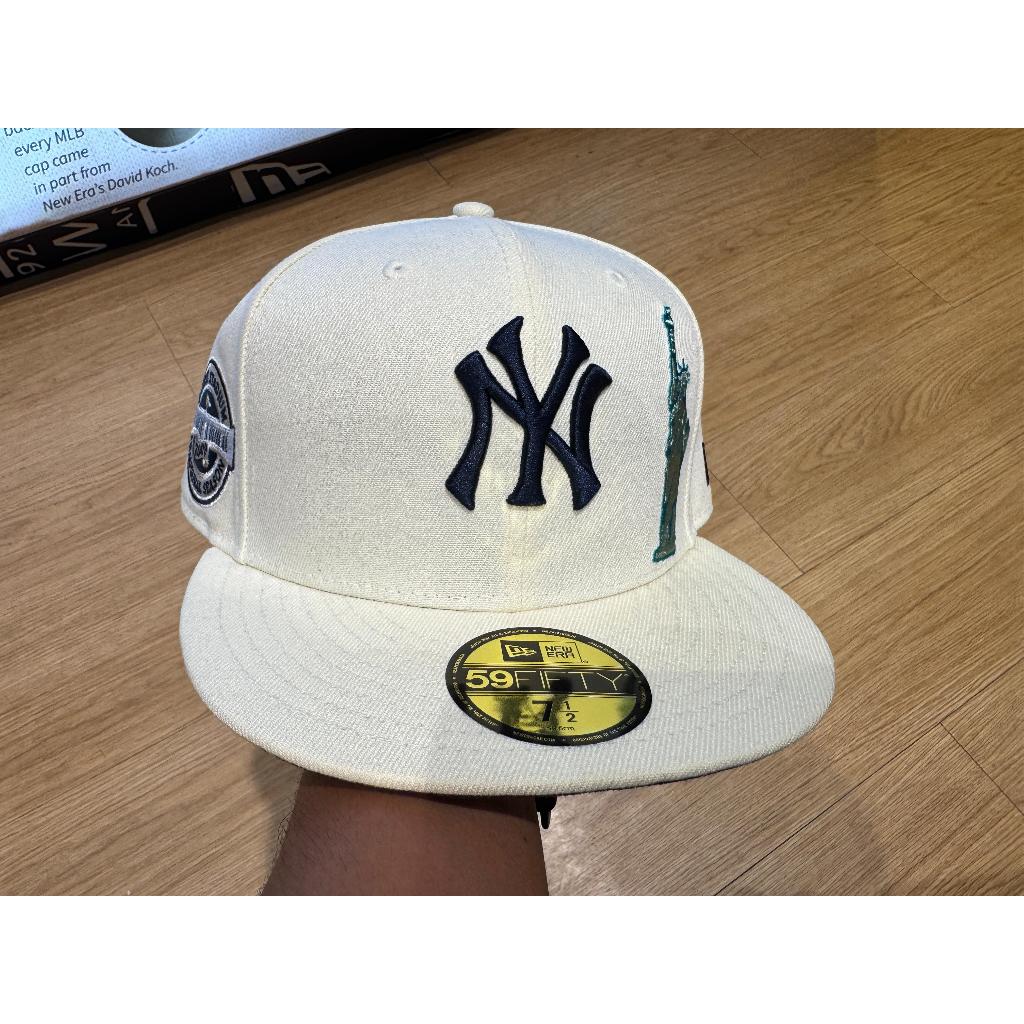 Topi New Era 59Fifty New York Yankees City Pack Cream White Fitted Cap