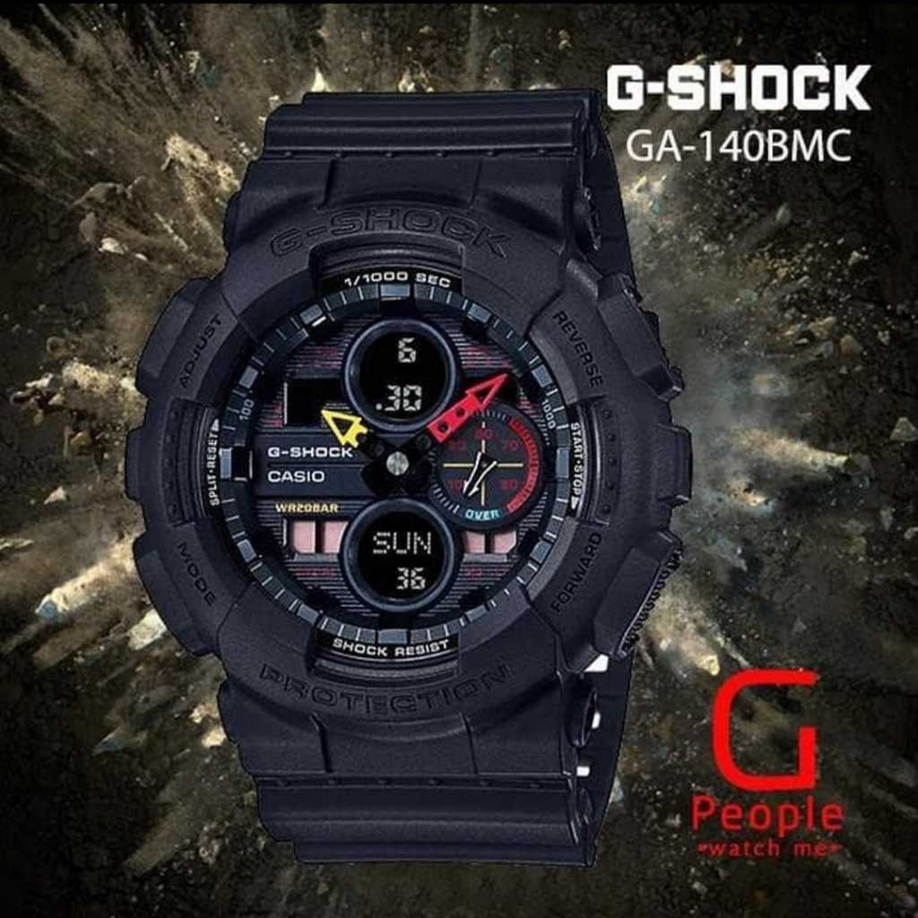 Jam Tangan G-Shock Men GA-140 Analog Digital / GShock GA140