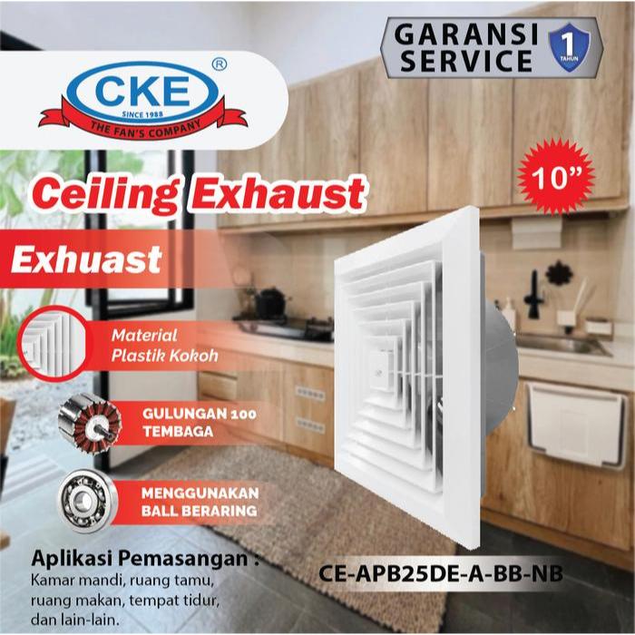 Exhaust Fan/Hexos Plafon 10 Inch Ceiling Exhaust CKE