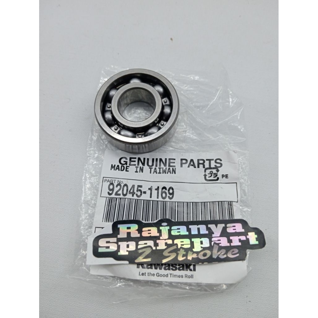 LAHER BEARING BERING RASIO BAGIAN ATAS NINJA R SS RR ORIGINAL KAWASAKI 92045-1169