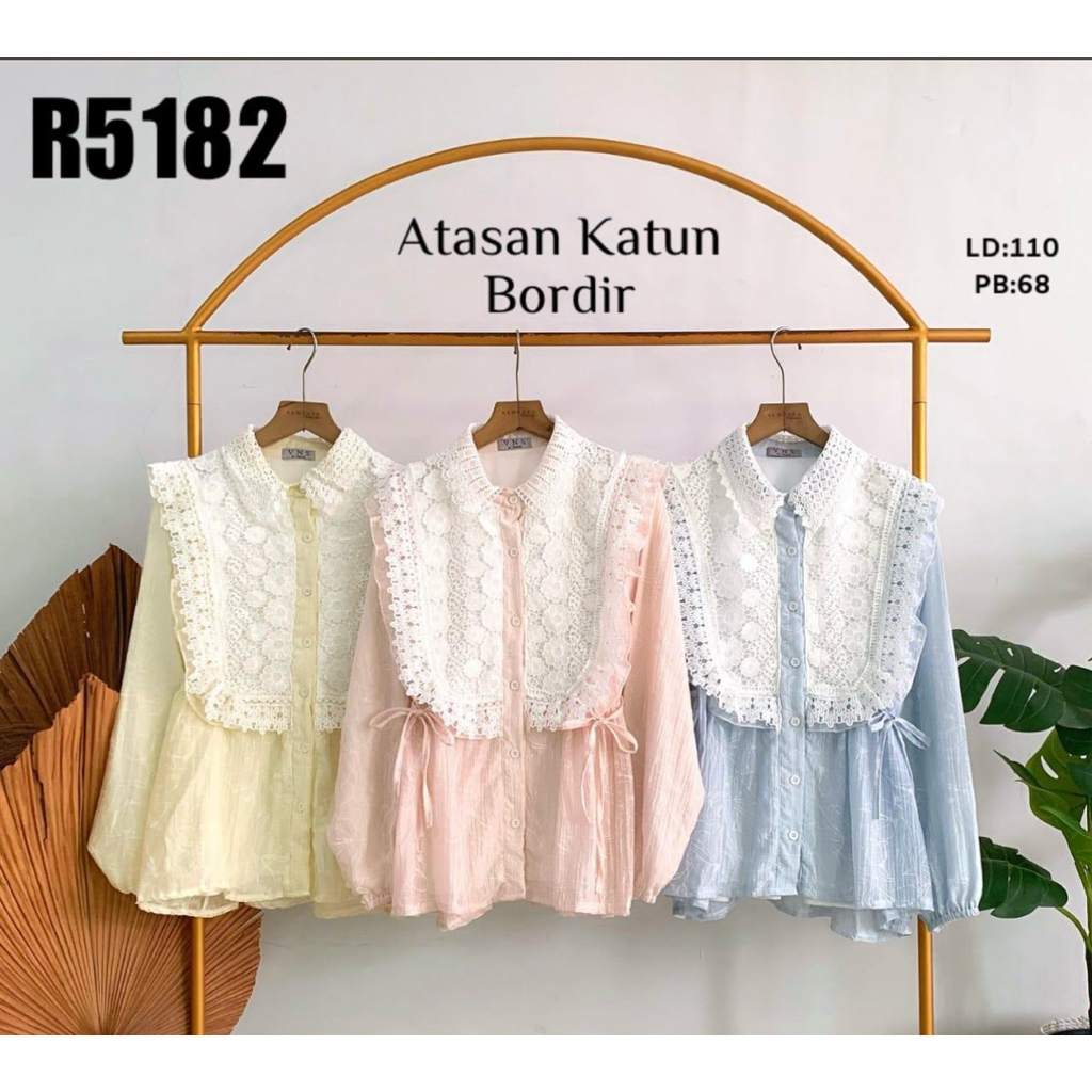 Blouse VNS |blouse wanita |blouse renda cantik