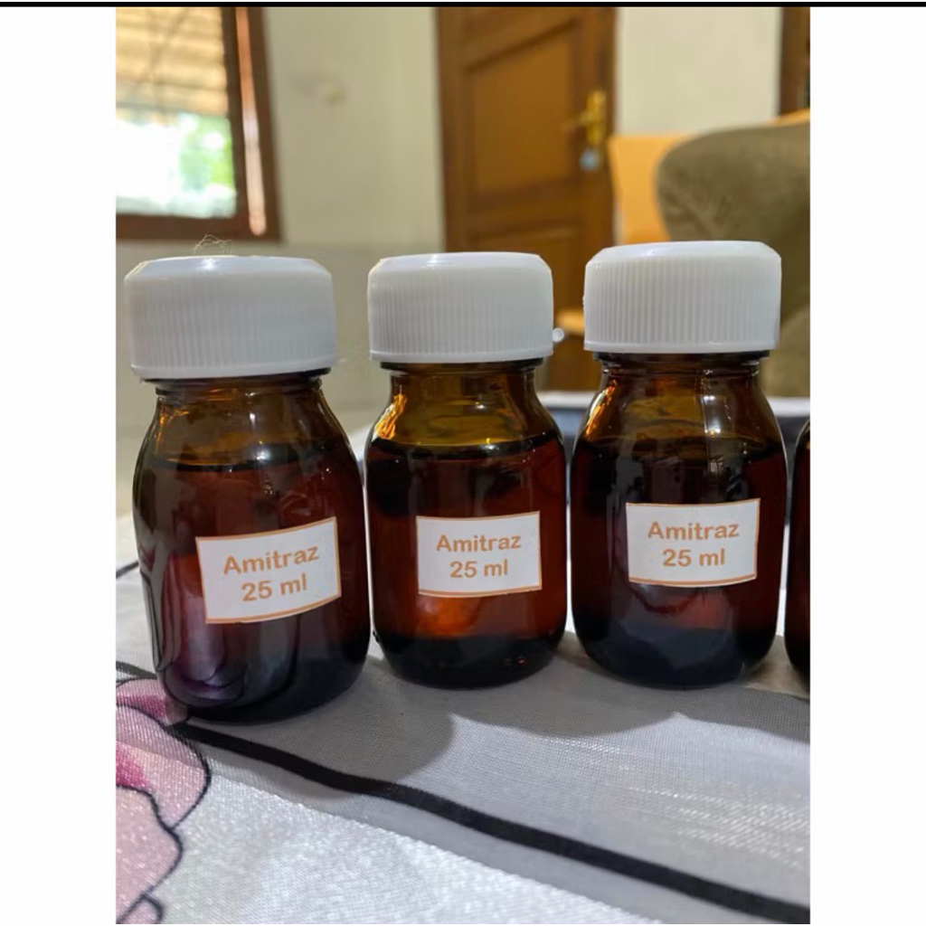 ALMITRAZ AMITRAZ AMITRAS MURNI 25 ml obat kutu jamur ANJING