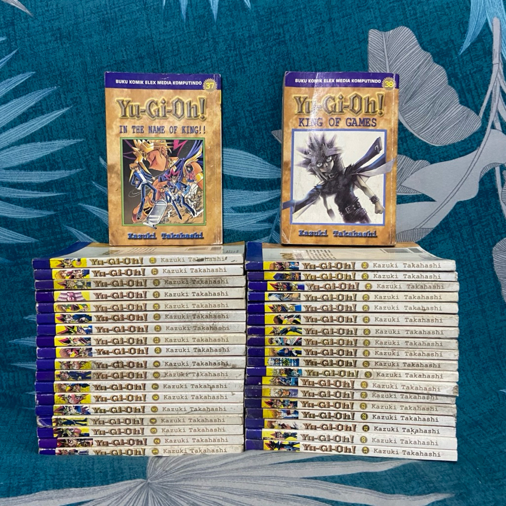 Paket Komik Yu Gi Oh Vol 1-38 Yugioh Tamat Set Fulset Fullset Lengkap Manga