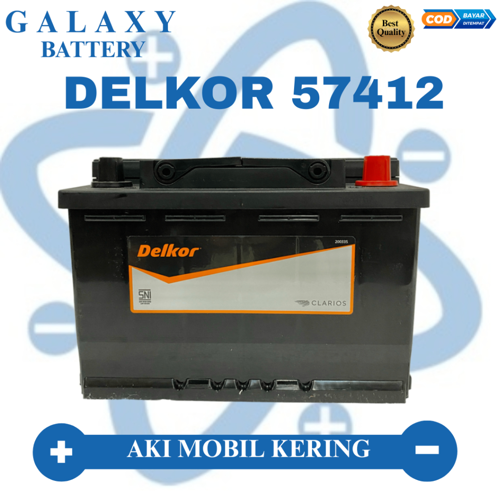 Aki Mobil Accu Kering Chevrolet Spin/Zavira/Delkor 57412 LN3 Accu Kering